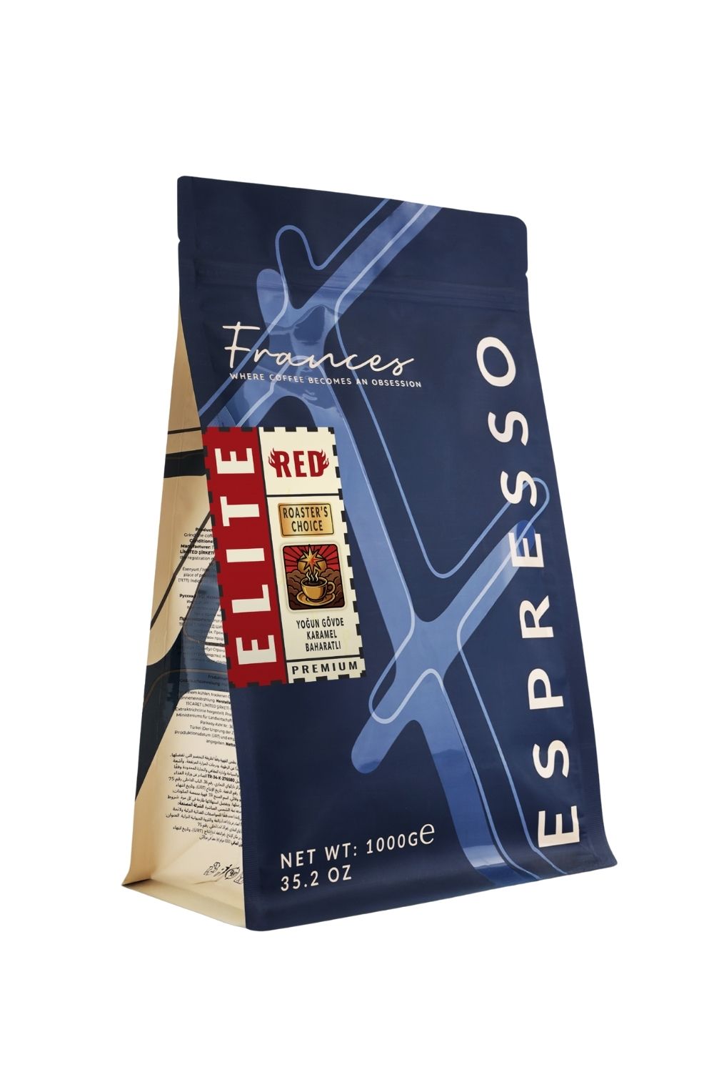%100 Arabica Elite Red | Espresso | 2*1000 Gr | Yüksek Yoğunluk - Görsel 2