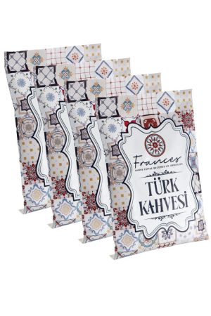 4'lü Geleneksel Türk Kahvesi Seti 100gr