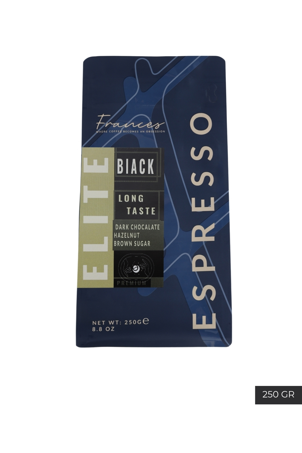 %100 Arabica Elite Black| Espresso | 250 GR | Orta-Yüksek Yoğunluk - Görsel 1