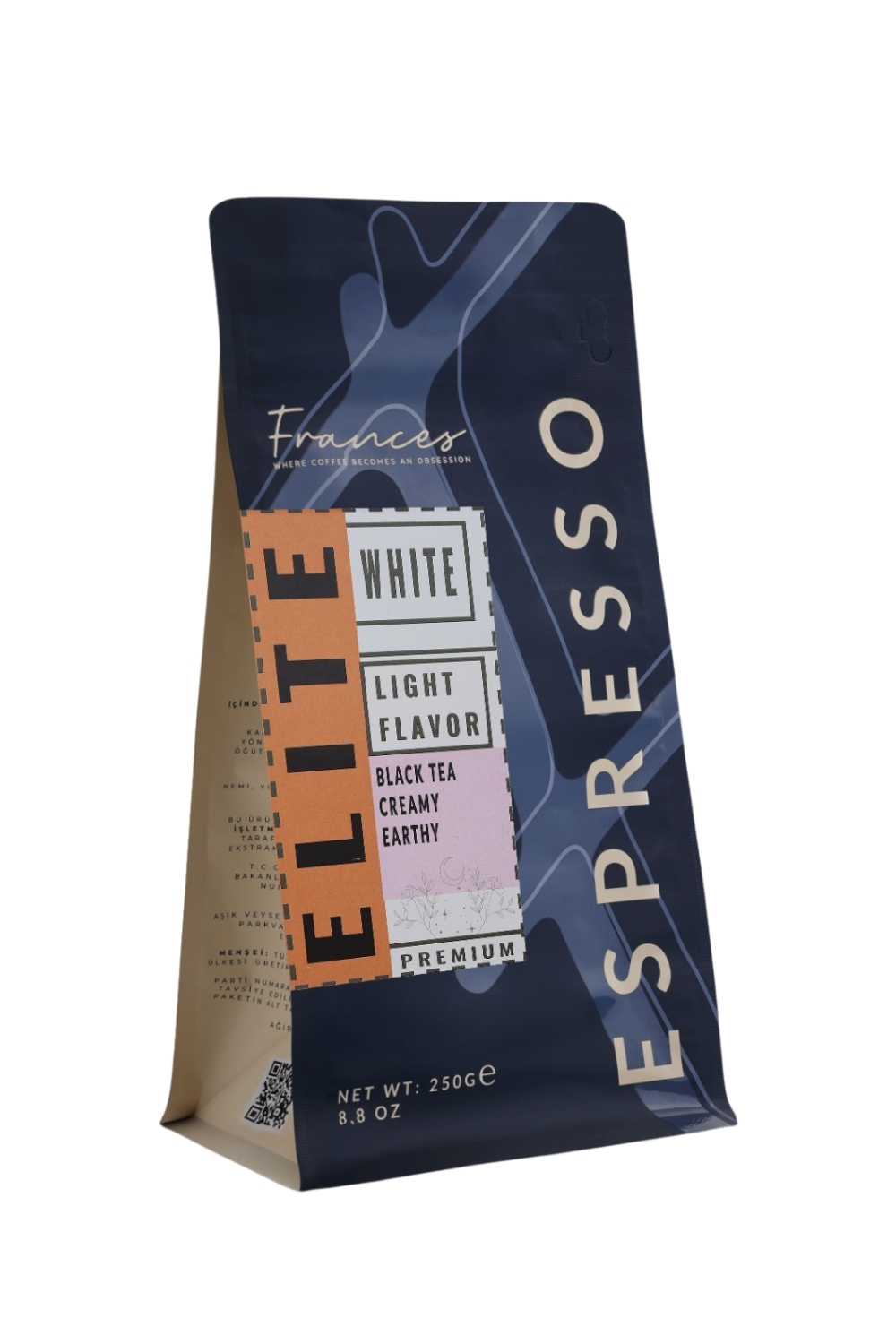 %100 Arabica Elite White | Espresso | 3*250 GR | Orta Yoğunluk - Görsel 2